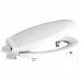 Centoco HL800STS-001 Plastic Elongated Toilet Seat with Closed Front  White - B00CSA5RUI